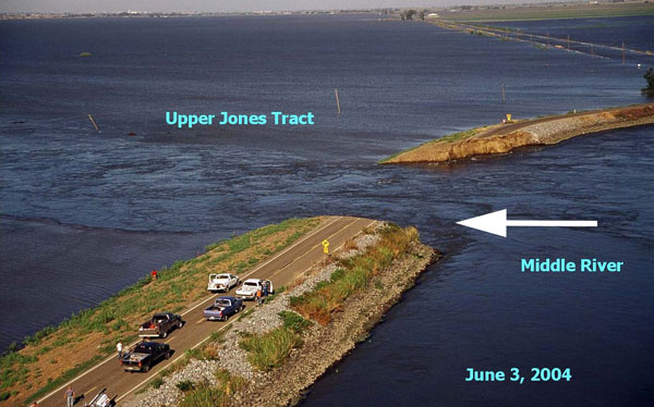 Jones Tract Levee breach